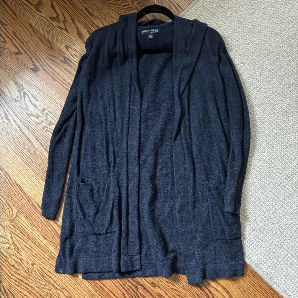 Barefoot Dreams Navy Cardigan Sz. XS/S